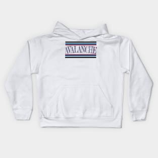 strip of avalanche Kids Hoodie